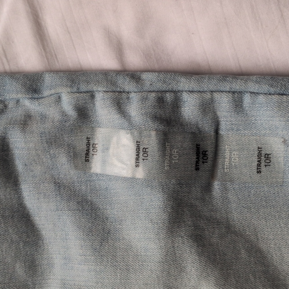 Sonoma Women's Denim Straight Leg Jeans - Light Blue - Picture 2 of 3